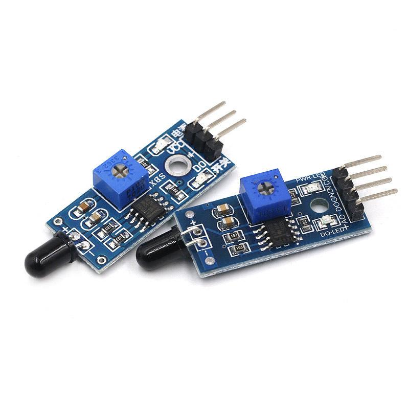 Diy Electronics Gifts - 3 4-draads IR-vlamdetectiesensormodule Smartsense Ideaal cadeau