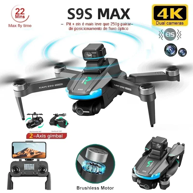 Diy Rc Electronics - NIEUWE S9S MAX MINI Drone 4K