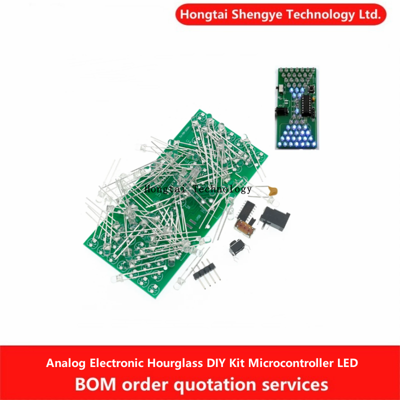 Diy Analog Electronics - Analoge elektronische zandloperkit stc microcontroller Vaardigheidstraining