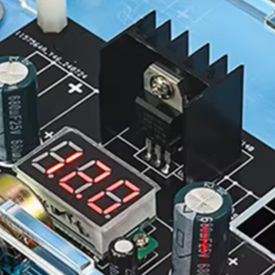 Diy Electronic Modules - LM317 Spanningsregelaar Voedingskaart Kit DIY Verstelbare