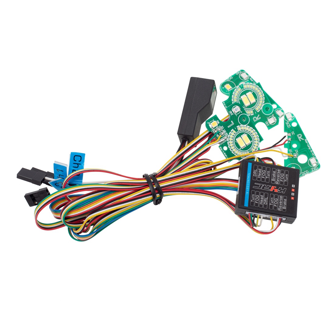Diy Rc Electronics - LED Lichtsysteem Voor- en Achterlichtgroep voor