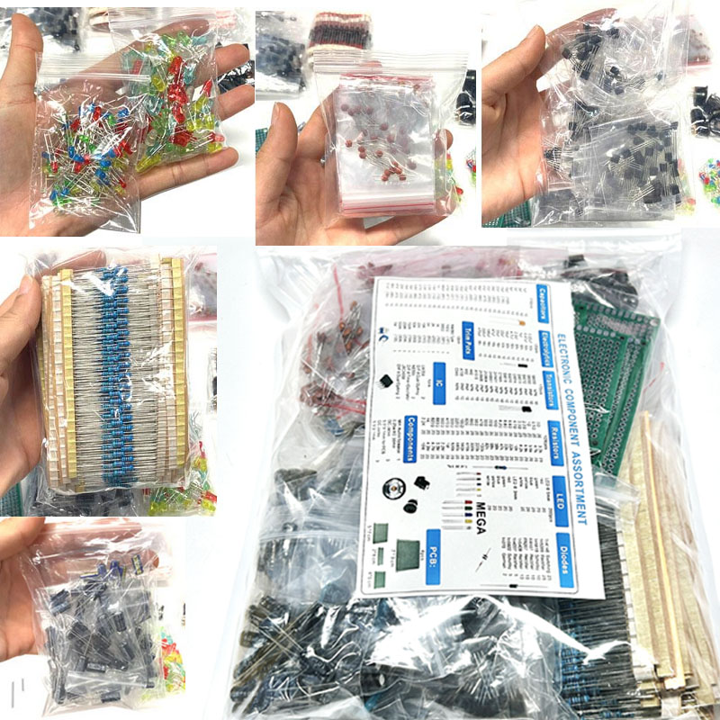 Capacitor Kit Assortment - 1818PCS DIY Elektronica Componenten Kit Assortiment