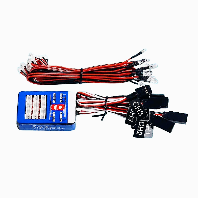 Diy Rc Electronics - Tamiya afstandsbediening modelauto 12 LED-lichtgroep Drieweg