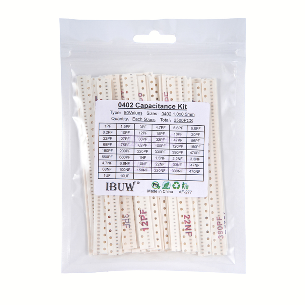 Capacitor Kit Assortment - 0402 Smd Keramische Condensator Diverse Kit