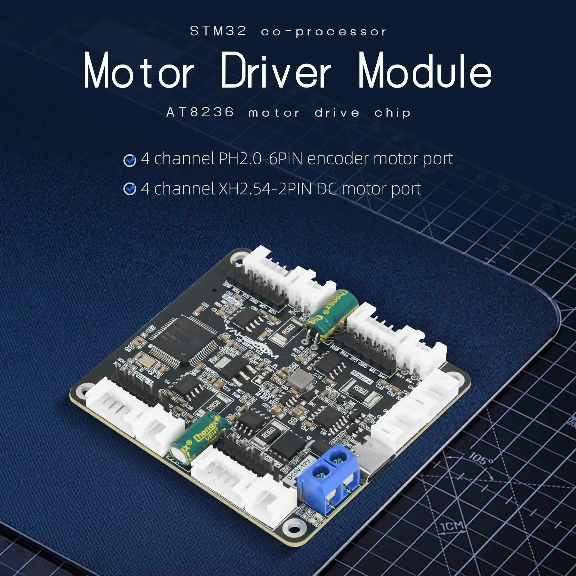 Yahboom 4-kanaals encoder moto - Diy Electronic Modules recensie en prijs
