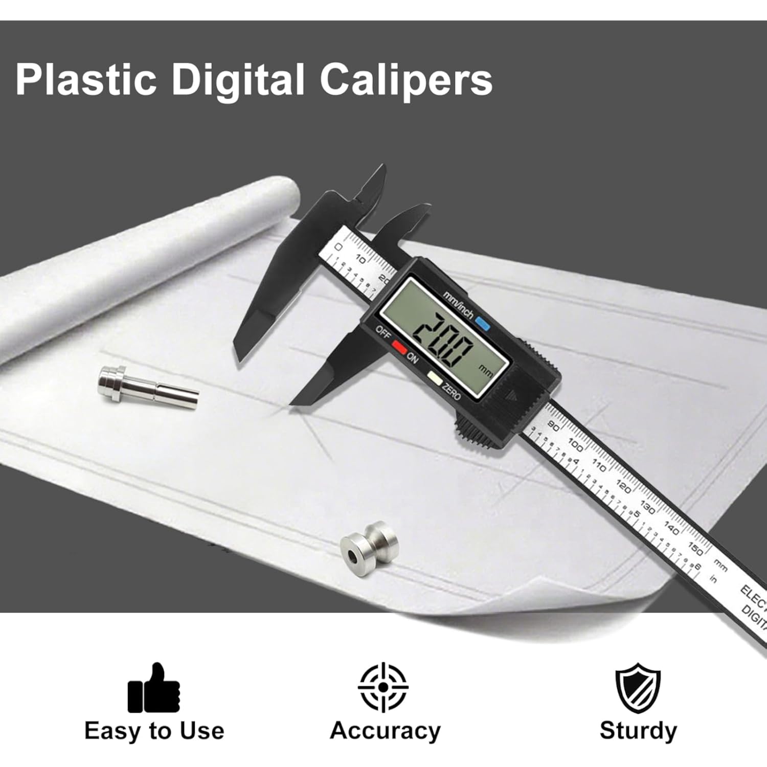 Digitale schuifmaat - Schuifma - Diy Home Electronics Lab recensie en prijs