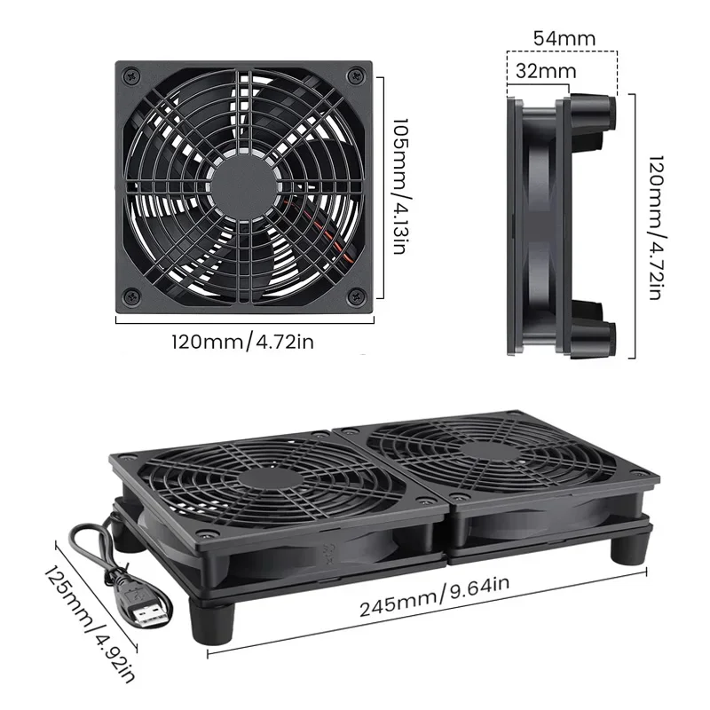 Router Koelventilator Hoge Luc - Diy Electronics Box recensie en prijs