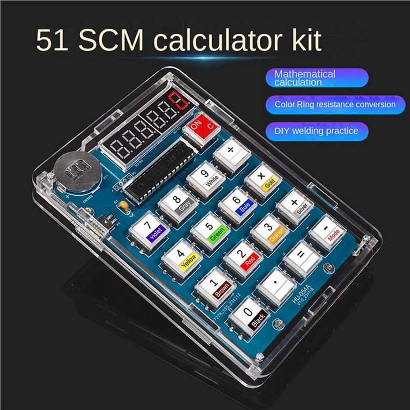 QWE-5X Calculator DIY Kit 51 M - Homemade Diy Electronics recensie en prijs