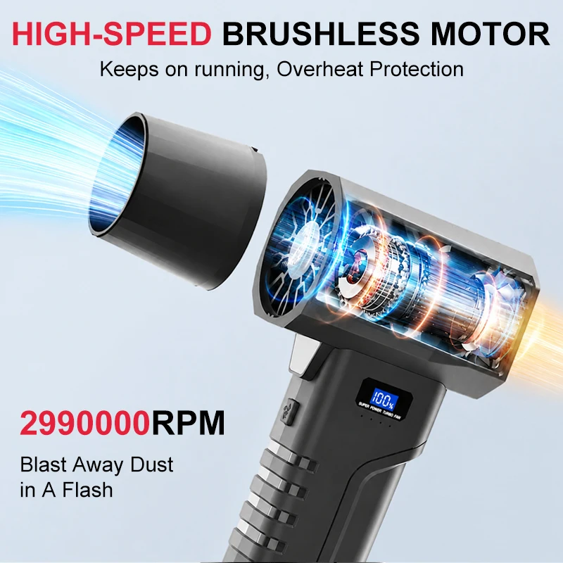 Turboventilator 2990000RPM Dra - Diy Electronics Cleaner recensie en prijs