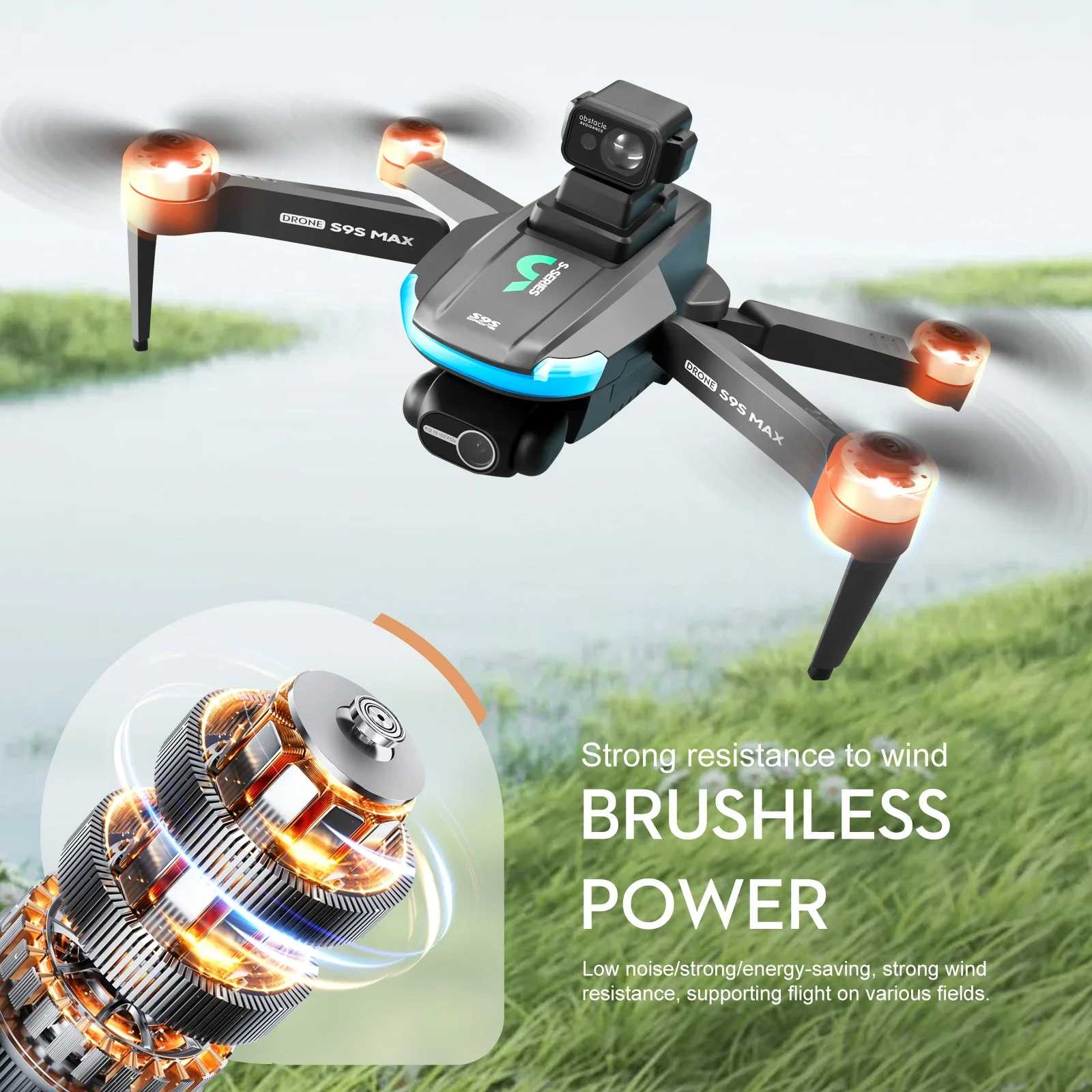 NIEUWE S9S MAX MINI Drone 4K 2 - Diy Rc Electronics recensie en prijs