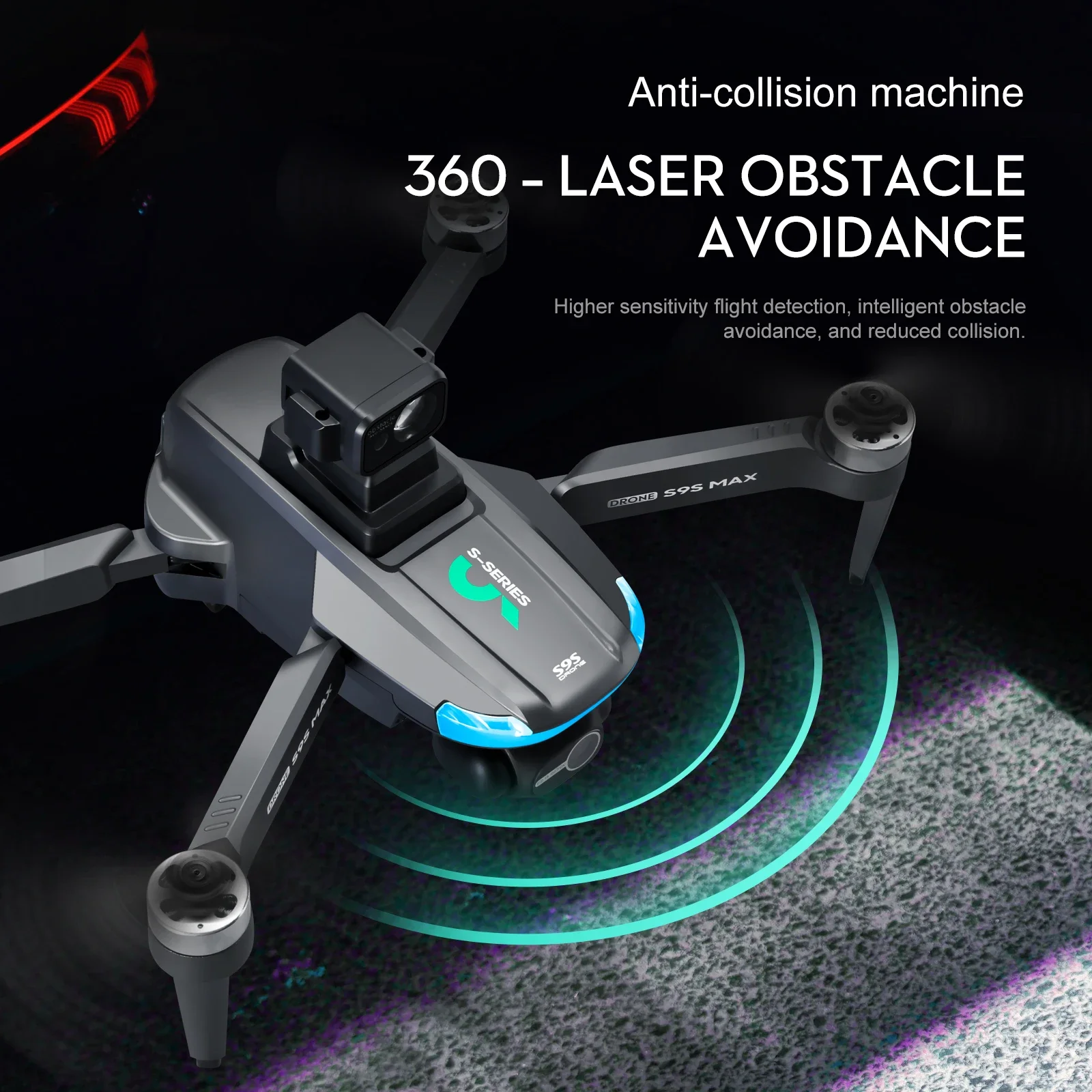 NIEUWE S9S MAX MINI Drone 4K 2 - Diy Rc Electronics recensie en prijs