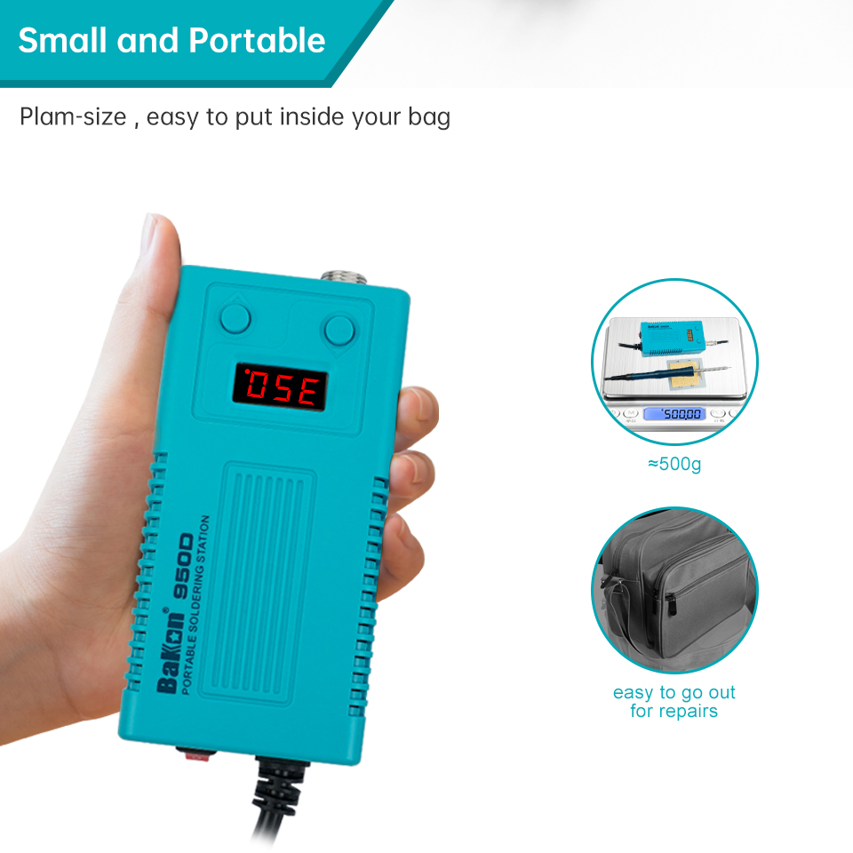 Bakon BK950D Soldeerstation T1 - Diy Electronics Tools recensie en prijs