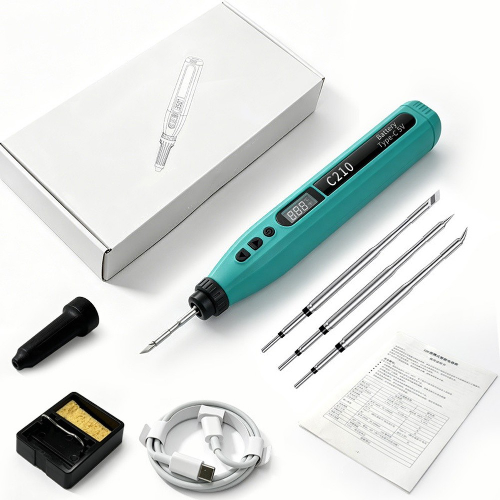 Slimme digitale USB-soldeerbou - Diy Electronics Tools recensie en prijs