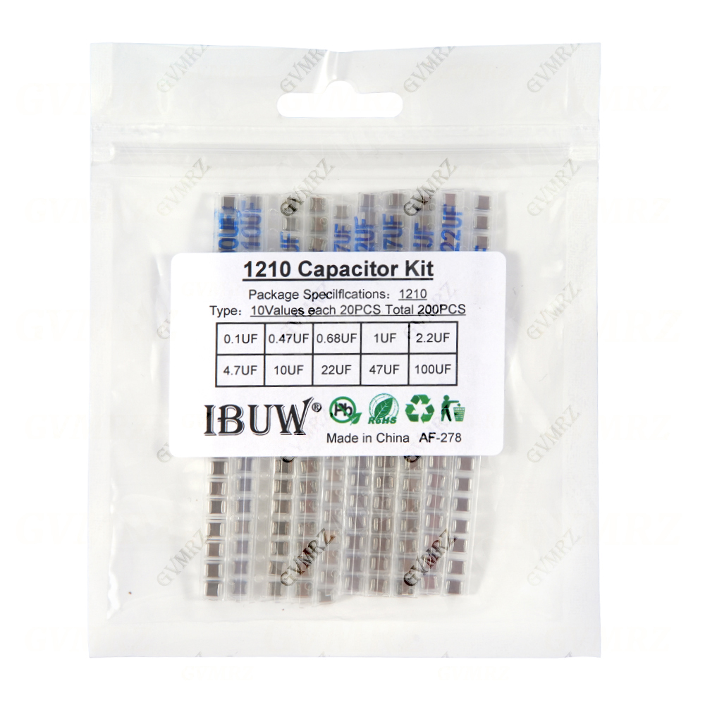 0402 0603 0805 1206 SMD Kerami - Capacitor Kit Assortment recensie en prijs