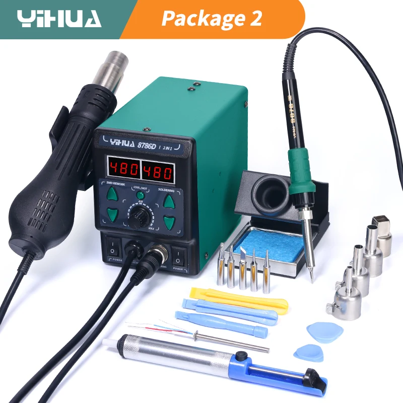 YIHUA 8786D Soldeerbout Hot Ai - Diy Electronics Tools recensie en prijs