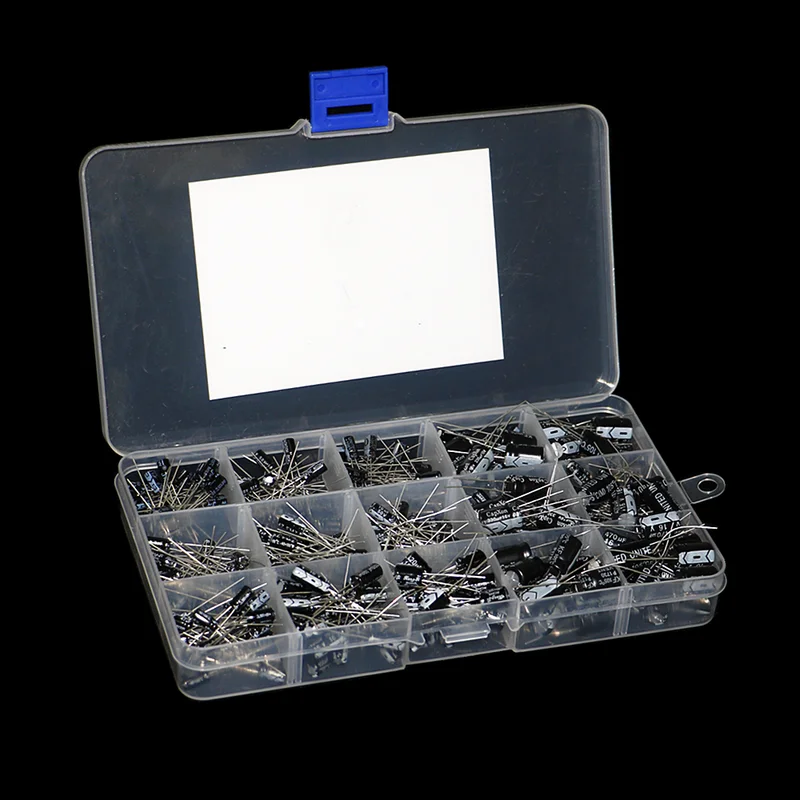 300 stks 15 soorten 16 V 50 V  - Capacitor Kit Assortment recensie en prijs