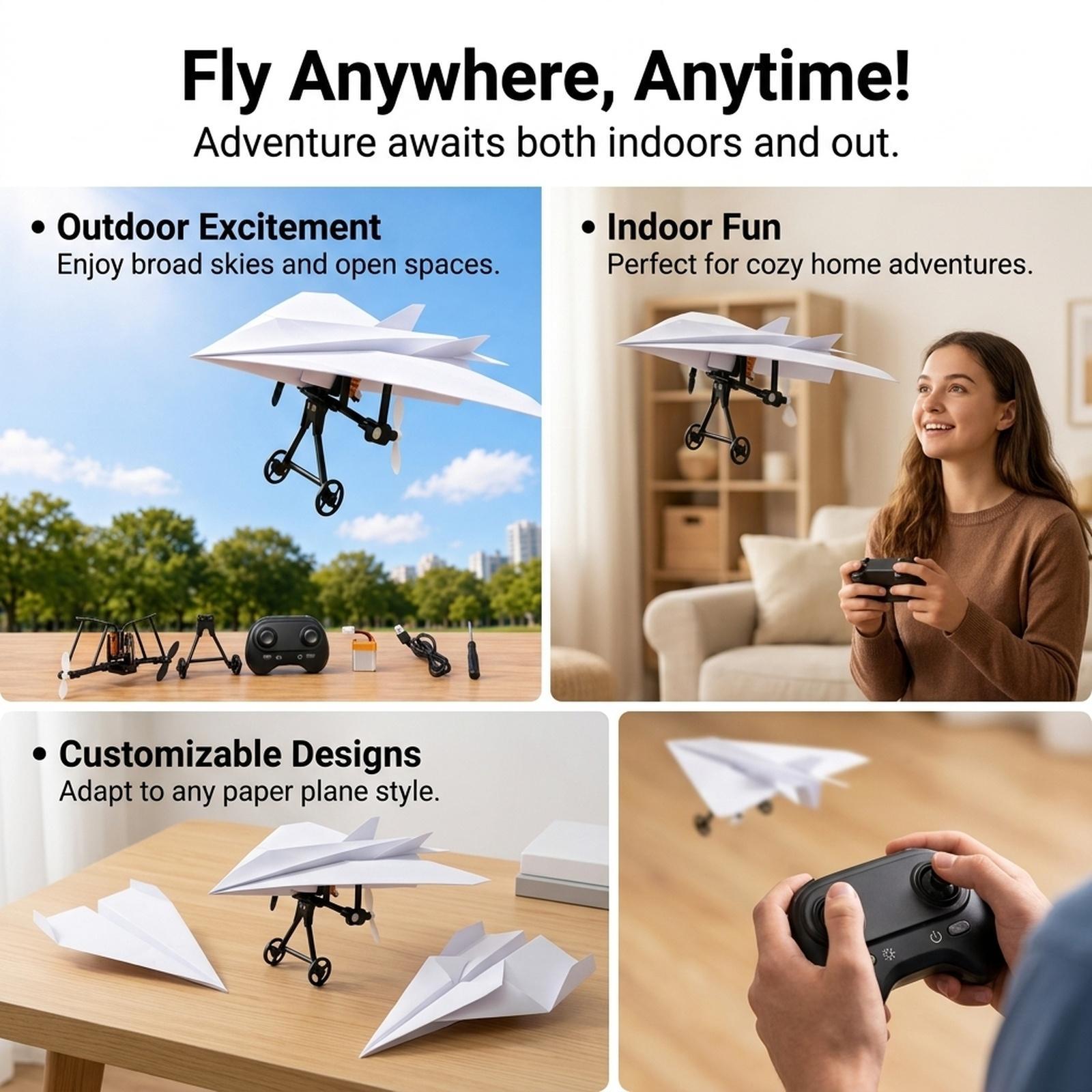 Mini RC vliegtuig DIY kit ABS  - Diy Electronics Gifts recensie en prijs