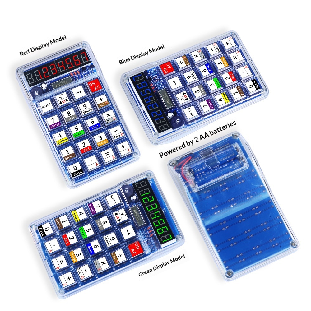 Productiekit voor rekenmachine - Homemade Diy Electronics recensie en prijs