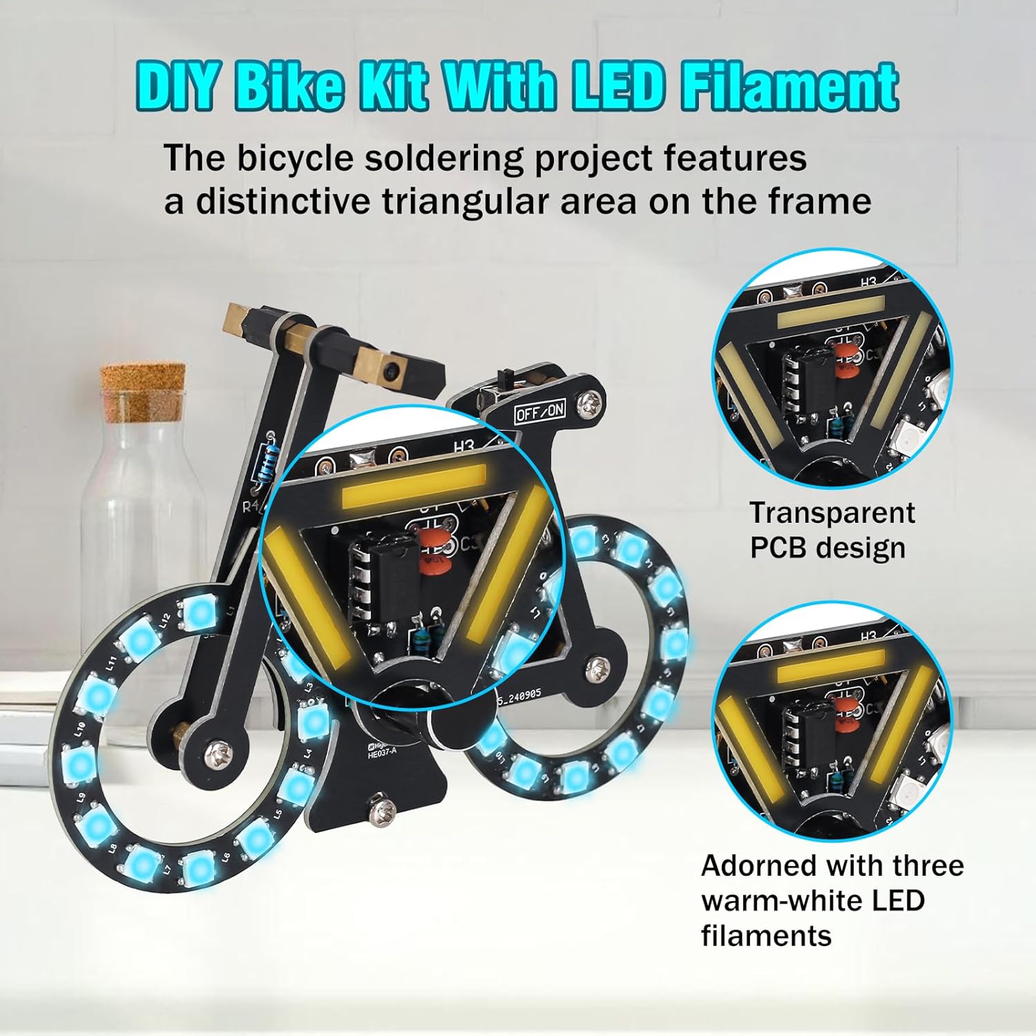 DIY Fiets Soldeerproject Kit F - Diy Electronics Gifts recensie en prijs