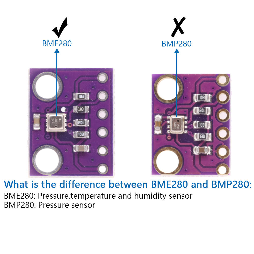 3in1 BME280 3.3V BMP280 5V Dig - Bme280 Humidity Sensor recensie en prijs
