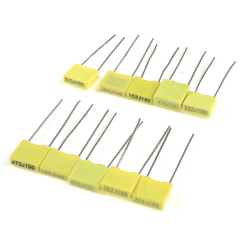 50PCS 102J ~ 474J Polypropylee - Capacitor Kit Assortment recensie en prijs