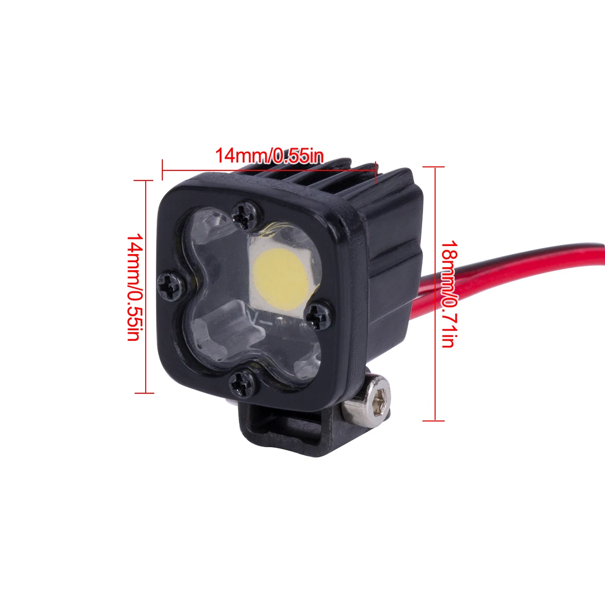 RC Auto Vierkante Heldere LED  - Diy Rc Electronics recensie en prijs