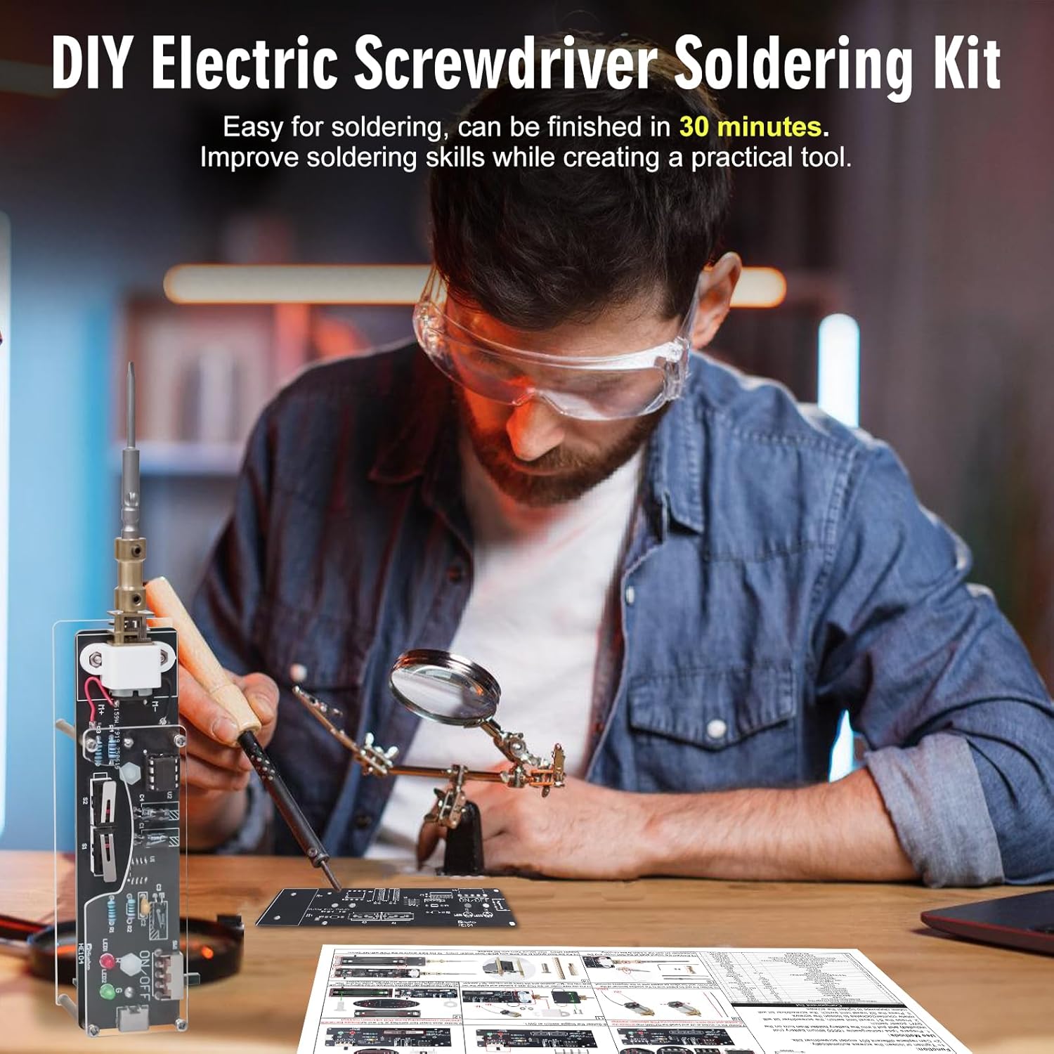 USB oplaadbare elektrische sch - Diy Home Electronics Lab recensie en prijs
