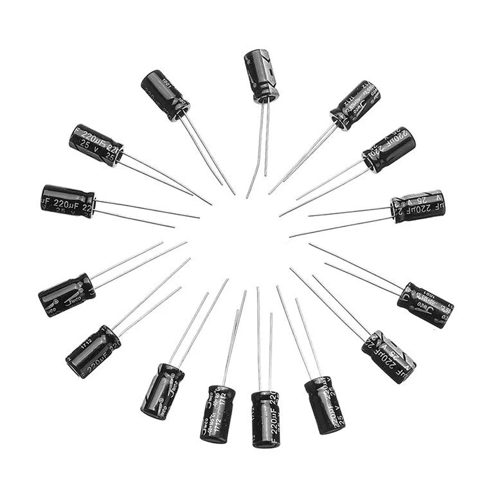 24 soorten 500 stuks elektroly - Capacitor Kit Assortment recensie en prijs