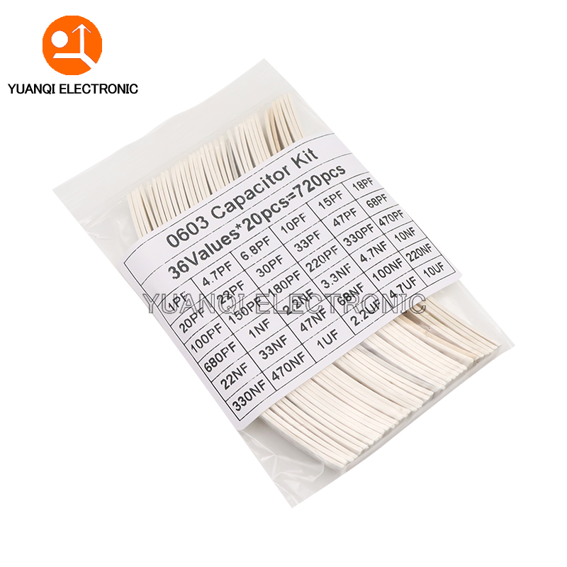 320 Stuks 720 Stuks 0603 0805  - Capacitor Kit Assortment recensie en prijs