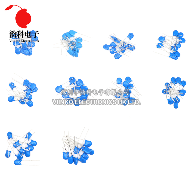 100 Stuks 2kv Hoogspanning Ker - Capacitor Kit Assortment recensie en prijs