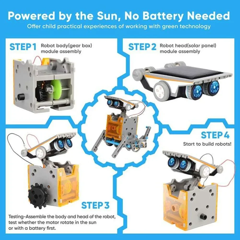 13-in-1 robotwetenschappenset  - Diy Electronics Gifts recensie en prijs